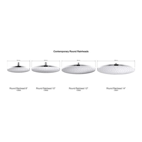 Kohler K-13688-G 8x22 Rainhead with Katalyst air-induction Technology, 1.75 GPM Vibrant Titanium