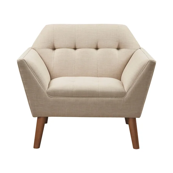 INK+IVY Newport Lounge Chair - Light Grey