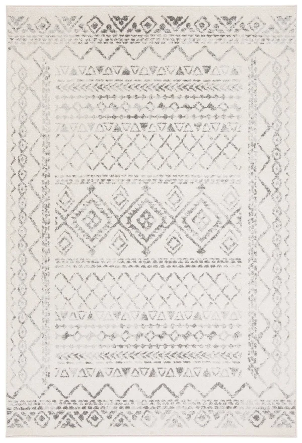 Safavieh Tulum Rug Collection TUL268A - Ivory - Grey - 9& x 12&