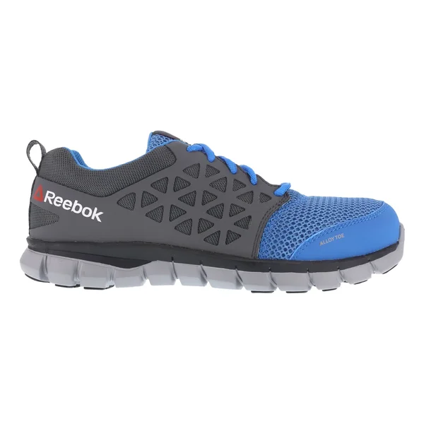 Reebok Work Sublite Cushion Alloy Toe Work Shoe - Men's - Blue/Grey