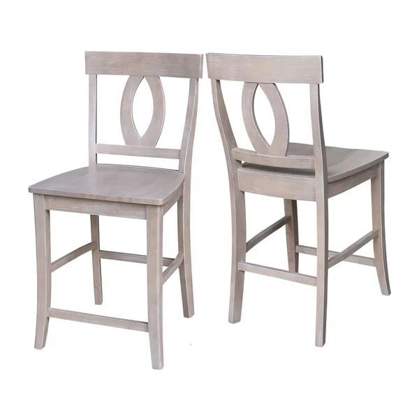 International Concepts Cosmo Counter Stool Gray