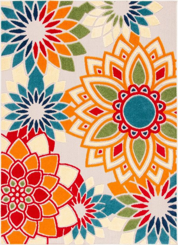 Safavieh Cabana CBN328A Rug 5&3x22x7&7x22 Rug