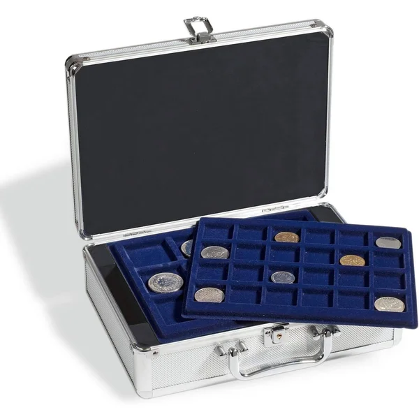 Lighthouse Coin Case for 112 Coins - Incl. 6 Coin Trays