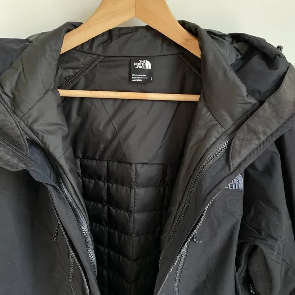 The North Face Men's Thermoball Eco Snow Triclimate Jacket TNF Black L