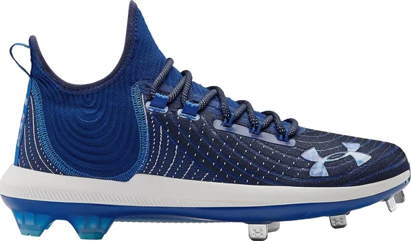 Under Armour Harper 4 Low St - Mens Metal Cleats - Royal/Royal, Size 12.5