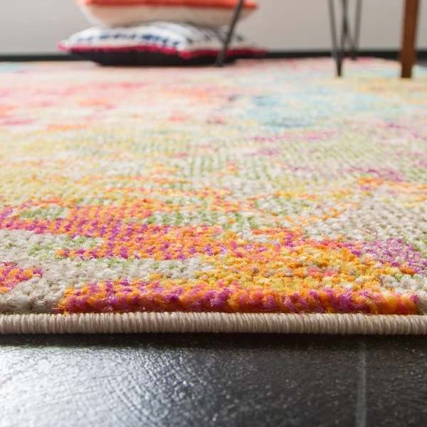 Safavieh Madison Milene Boho Abstract Rug - 2&2x22 x 10& Runner - Ivory/Multi