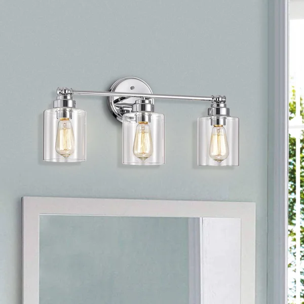 3-Light Bath/ Vanity Light - Chrome