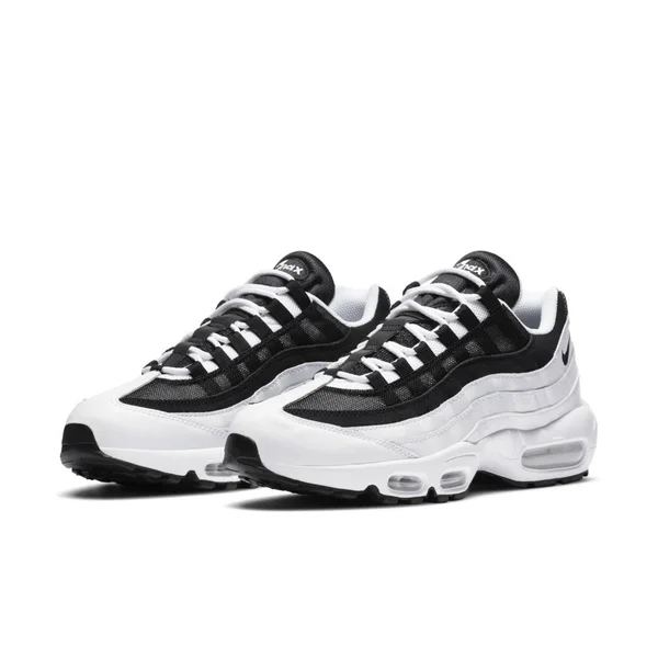 Nike Air Max 95 White/Black Men's Running Shoes CK6884-100 Size 9