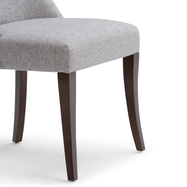 Wyndenhall Haley Deluxe Dining Chair (Set of 2), Cloud Grey