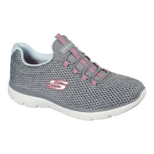 Skechers Women's Summits - Striding Athletic Shoes - Gray 6.0