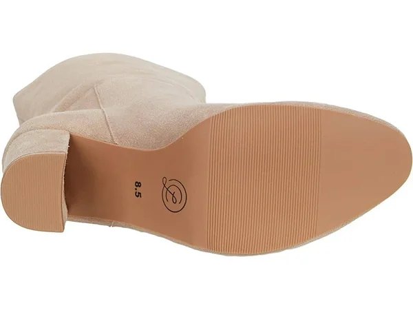 Chinese Laundry Women's Keep Up Suede Boot Taupe 6.0