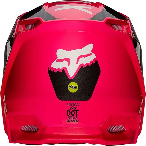 Fox Racing Youth V1 Revn Helmet Large - Pink