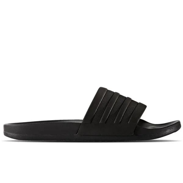 Adidas Adilette Cloudfoam Plus Sandals - Black - Size 8