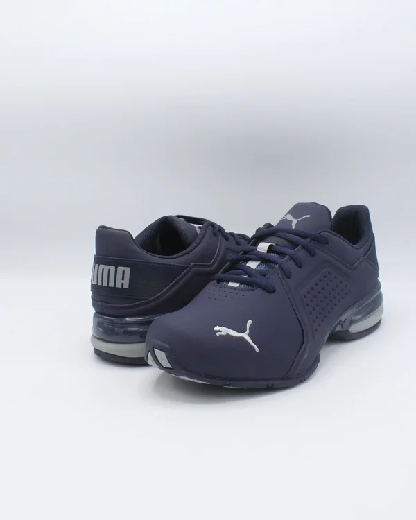 Puma Viz Runner - Men's in Peacoat/Quarry Size 7.5