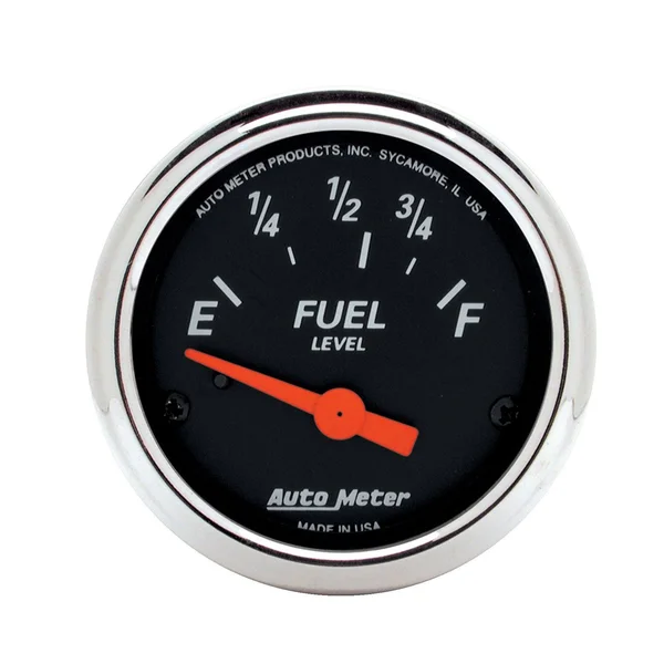 Autometer 1423 Designer Black Fuel Level Gauge