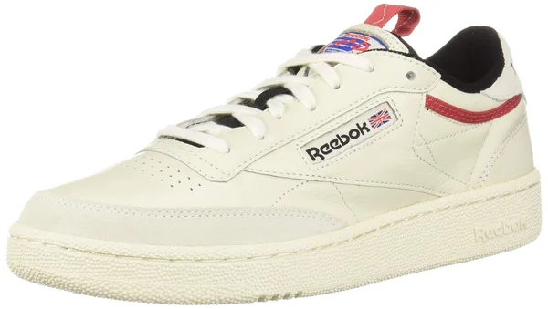 Reebok Mens Club C 85 - Shoes Chalk/Coal/Chrysanthemum Size 07.5