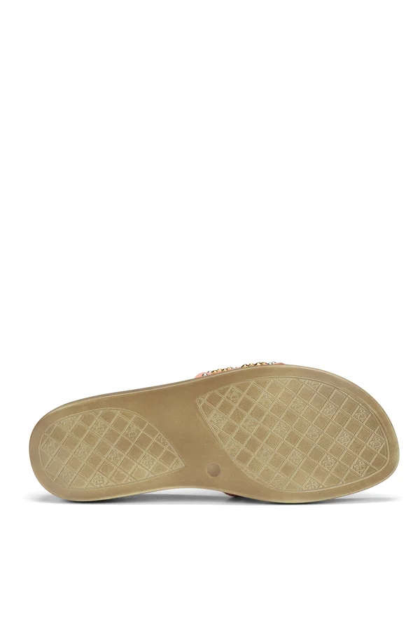 Donald Pliner Suede Wedge Sandal - Salmon, 8