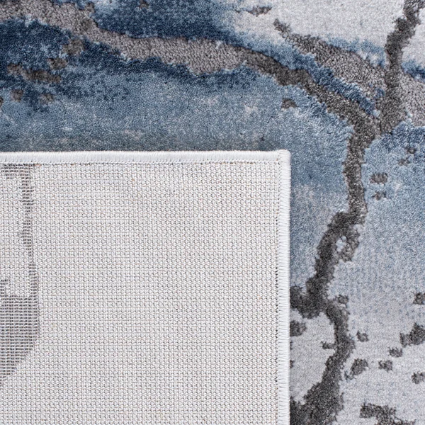 Safavieh Craft Margaretha Modern Abstract Rug - 2&3x22 x 20& Runner - Grey/Blue