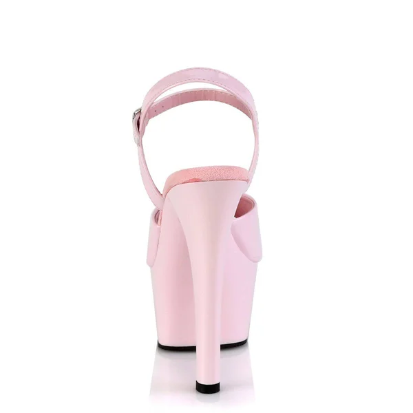 Pleaser - ASPIRE-609 11, White Patent/White