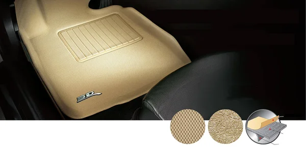 3D MAXpider L1TY04421509 Toyota 4Runner 2010-2013 Kagu Black R2 Floor