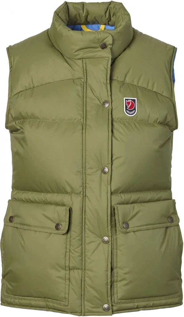 Fjallraven Expedition Down Lite Vest Green, Womens Down Insulated Vest, Size XS - Color Green