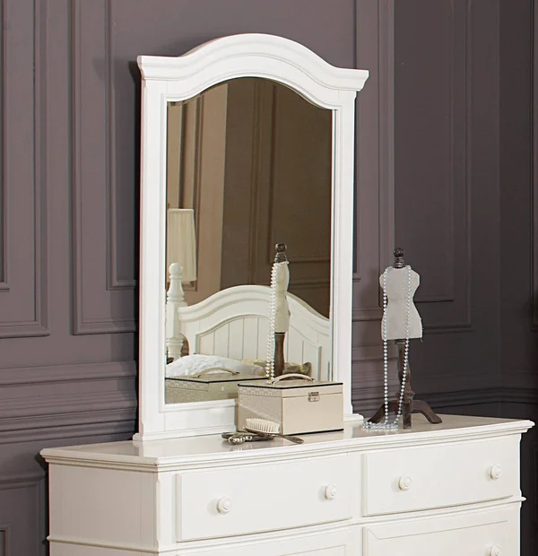 Homelegance Clementine Mirror - White B1799-6