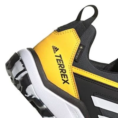 Adidas Terrex Agravic TR GORE-TEX Trail Running Shoes - Men - Grey Six, Cloud White, Solar Gold - 11