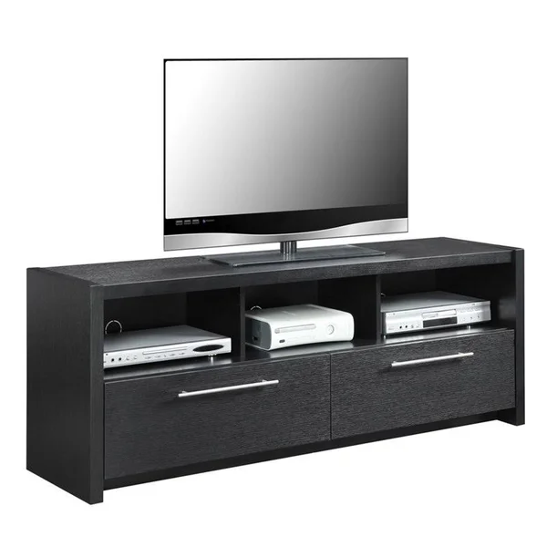 Pemberly Row 60x22 Marbella TV Stand in Black