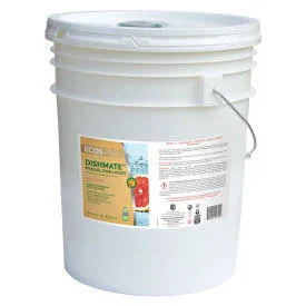GoVets, Earth Friendly Products Ecos Pro Manual Dish Detergent Liquid, Grapefruit, 5 Gallon Pail - PL9722/05
