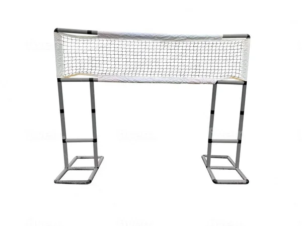 Funphix Set of Nets- 2X Soccer Nets - Volleyball Net, Basketball Net in White, FP-4NS-SS