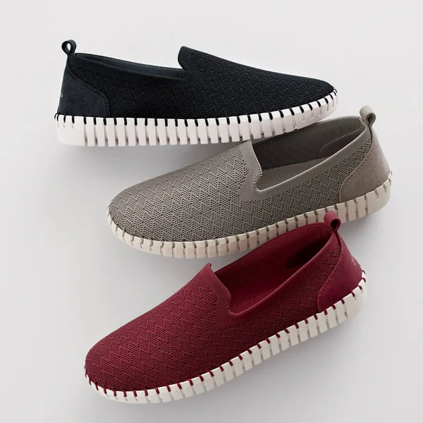 Skechers Women's Sepulveda Blvd - Day Wishes Slip-On Shoes - Dark Red, 8.5