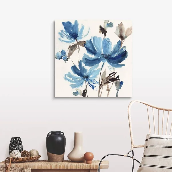 Blissful Blue, Canvas Wall Art, 30x30, Great Big Canvas