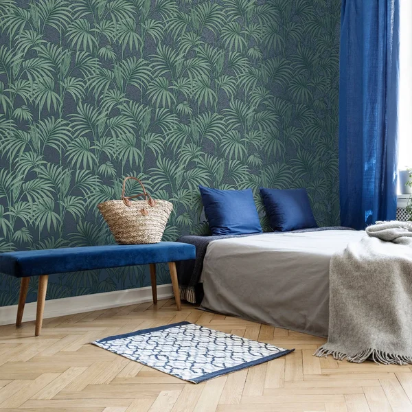 Julien Macdonald 112086 Honolulu Navy Removable Wallpaper