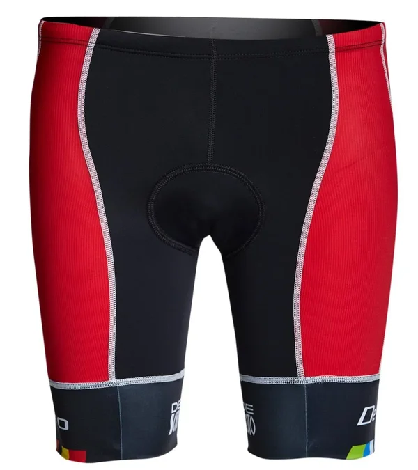 Forza Tri Short 4-POCKET* Red/De Soto Leg Band, S