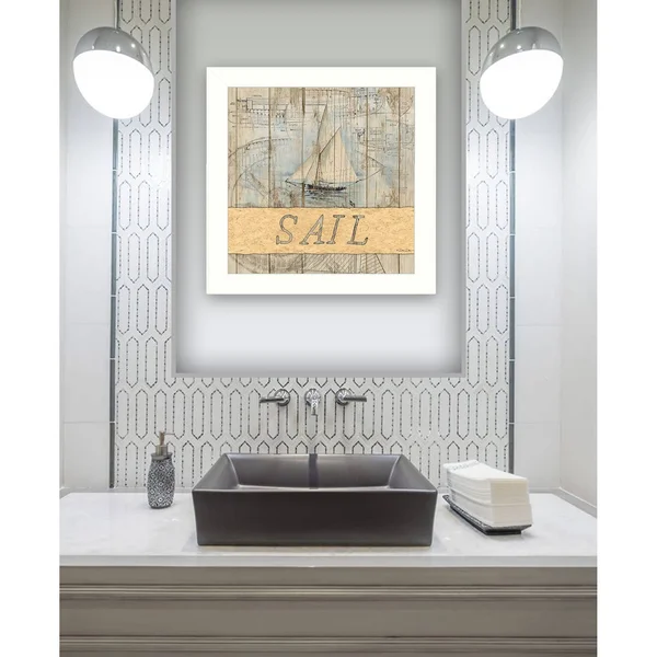 Sail by Dee Dee Print Wall Art Wood Multi-Color Ready to Hang