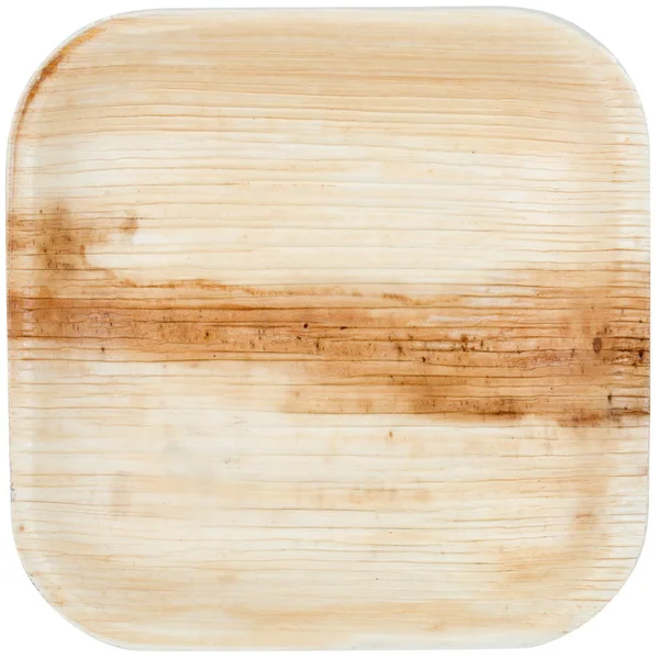 Eco-gecko 4x22 Square Palm Leaf Plate, 200-ct Case