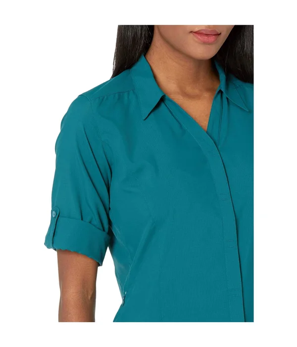 Expedition Chill Stretch 3/4 Sleeve Top Dark Harbor, Xs