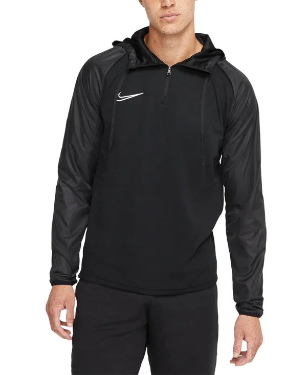 Nike Dri - Fit Repel Academy Hooded Drill Top - Black - XL