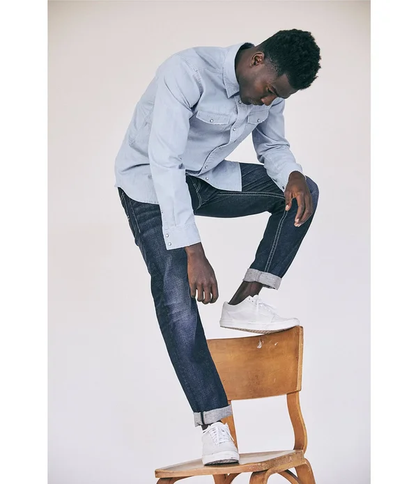 Silver Jeans Co. Men's Eddie Relaxed Tapered Jeans