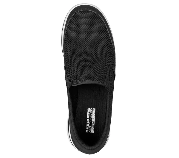 Skechers Men's GOwalk 5 - Beeline Walking Shoes - Black/White, 8.0