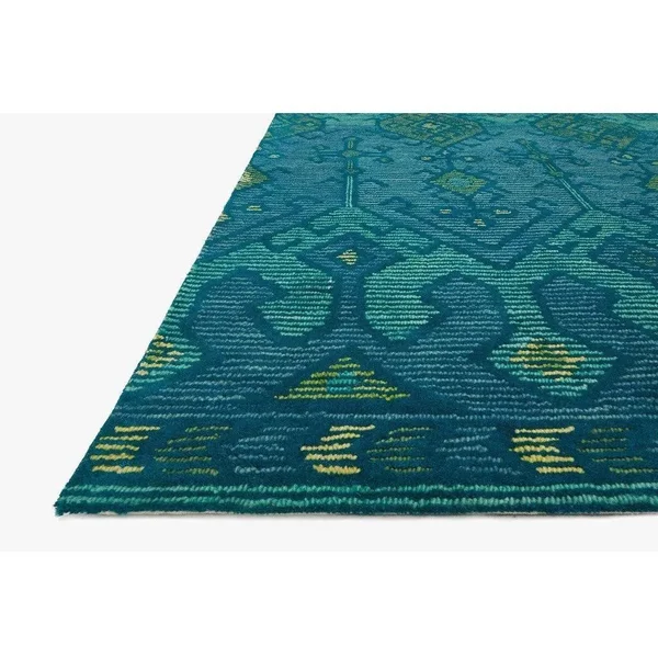 Loloi Gemology GQ-02 7&9x22 x 9&9x22 Spice, Teal Rug