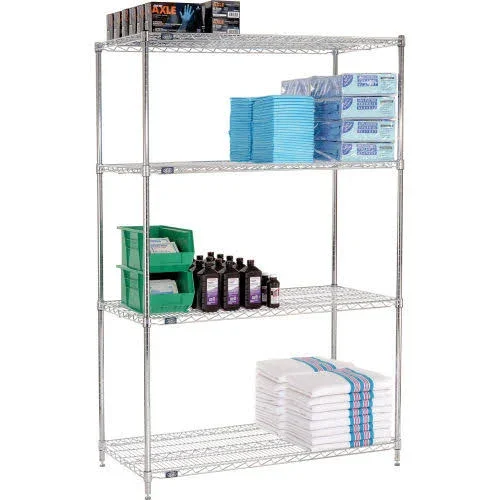 Nexel Shelving 24547C Starter Shelving Unit Wire