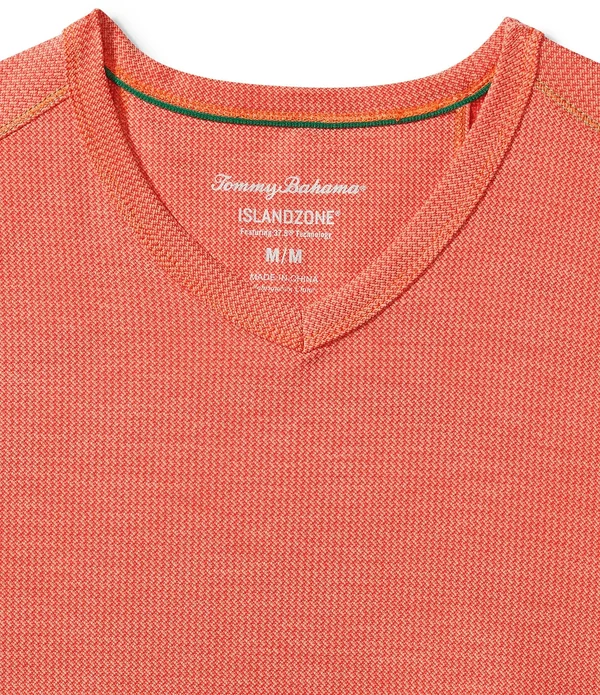 Tommy Bahama Tropicool Paradise Short-Sleeve V-Neck Tee - S