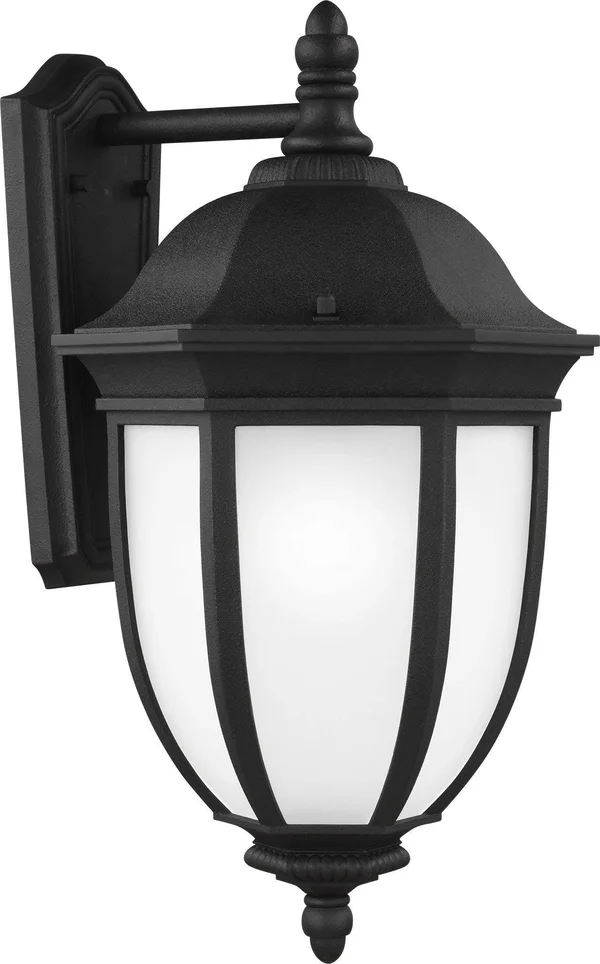 Sea Gull Lighting 8829301-12 Galvyn Extra Large One Light Outdoor Wall Lantern - Black