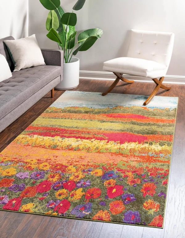 Unique Loom Landis Estrella Area Rug - Multi - 10&6
