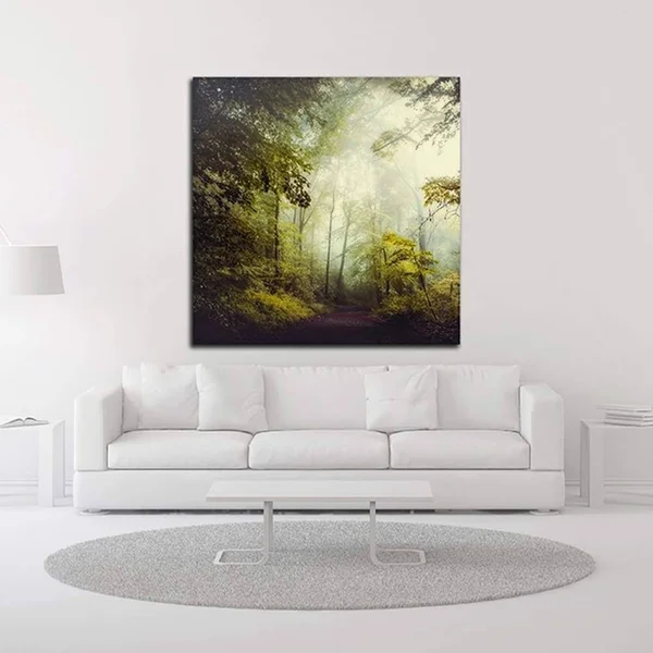 24x22 x 24x22 Glorious Woods by Dirk Wustenhagen Print on Canvas