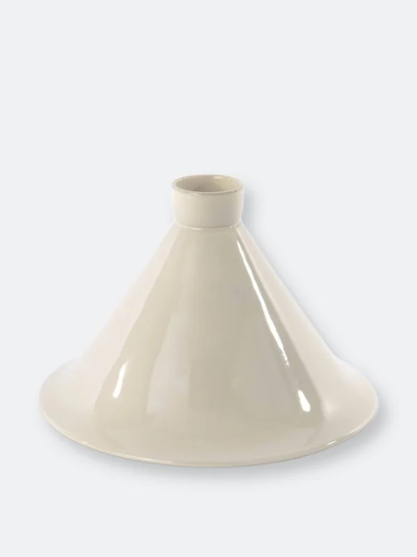 BergHOFF Ron Tajine Stoneware Cover - White