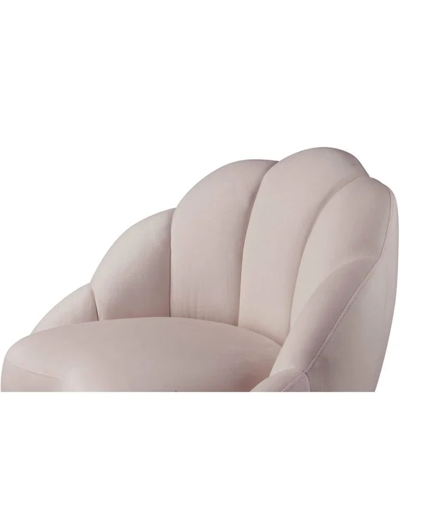 TOV Furniture Bloom Blush Velvet Chair