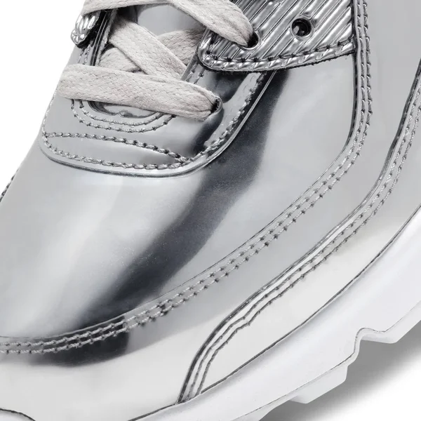 Nike Wmns Air Max 90 Metallic Silver - Size 12.5 Women