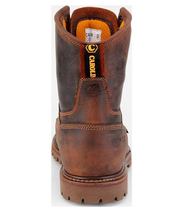 Carolina Men's 8x22 Waterproof Composite Toe Work Boot - CA8528-7.5-2E